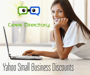 Yahoo Small Business Discounts